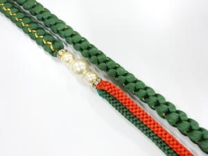 正絹　振袖用　手組帯締め